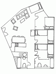 Flat floorplan