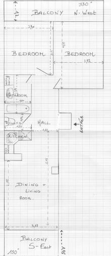 Flat floorplan