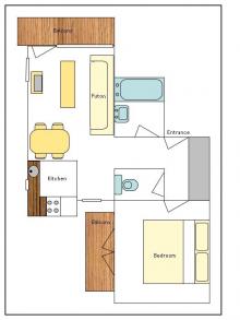Flat floorplan