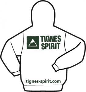Hoodie Green/White