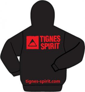 Hoodie Red/Black