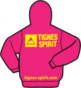 Hoodie Yellow/Pink