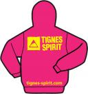 Hoodie Yellow/Pink