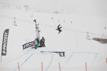 Aimee Fuller; Backflip.  Photo: Sam Mellish