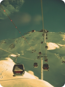 Test driving the new Aeroski lift 27.11.13