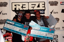 International snowboard winners