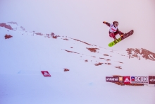 Snowboard slopestyle