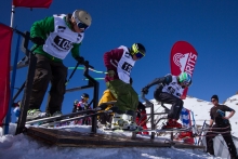 Skiercross start gate